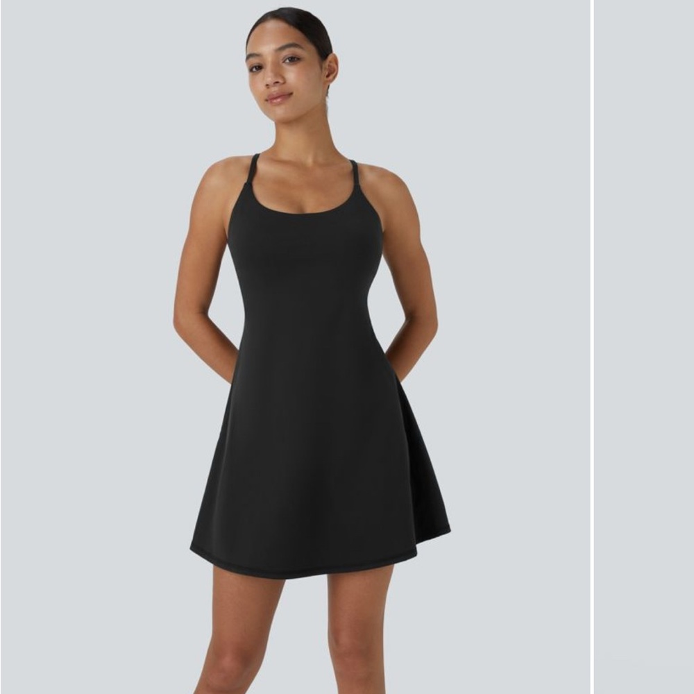 Halara  Black Active Dress